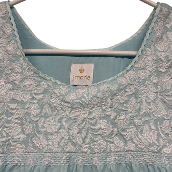 Chic Light Blue Ruffle Midi Dress - Picture 2 of 9